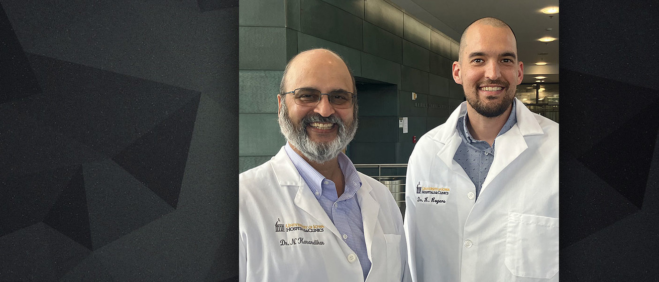 Drs. Nitin Karandikar and Kai Rogers