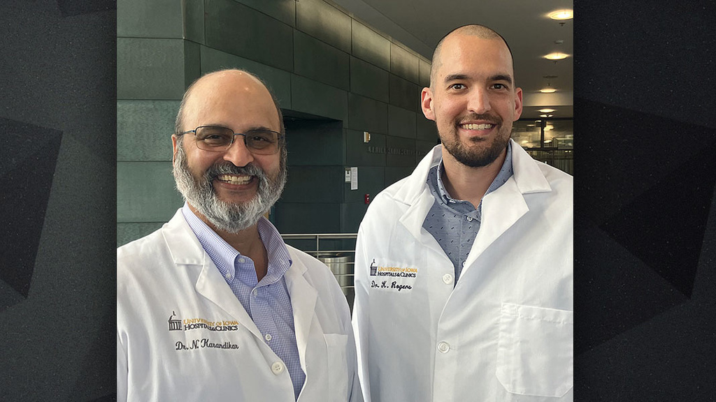 Drs. Nitin Karandikar and Kai Rogers